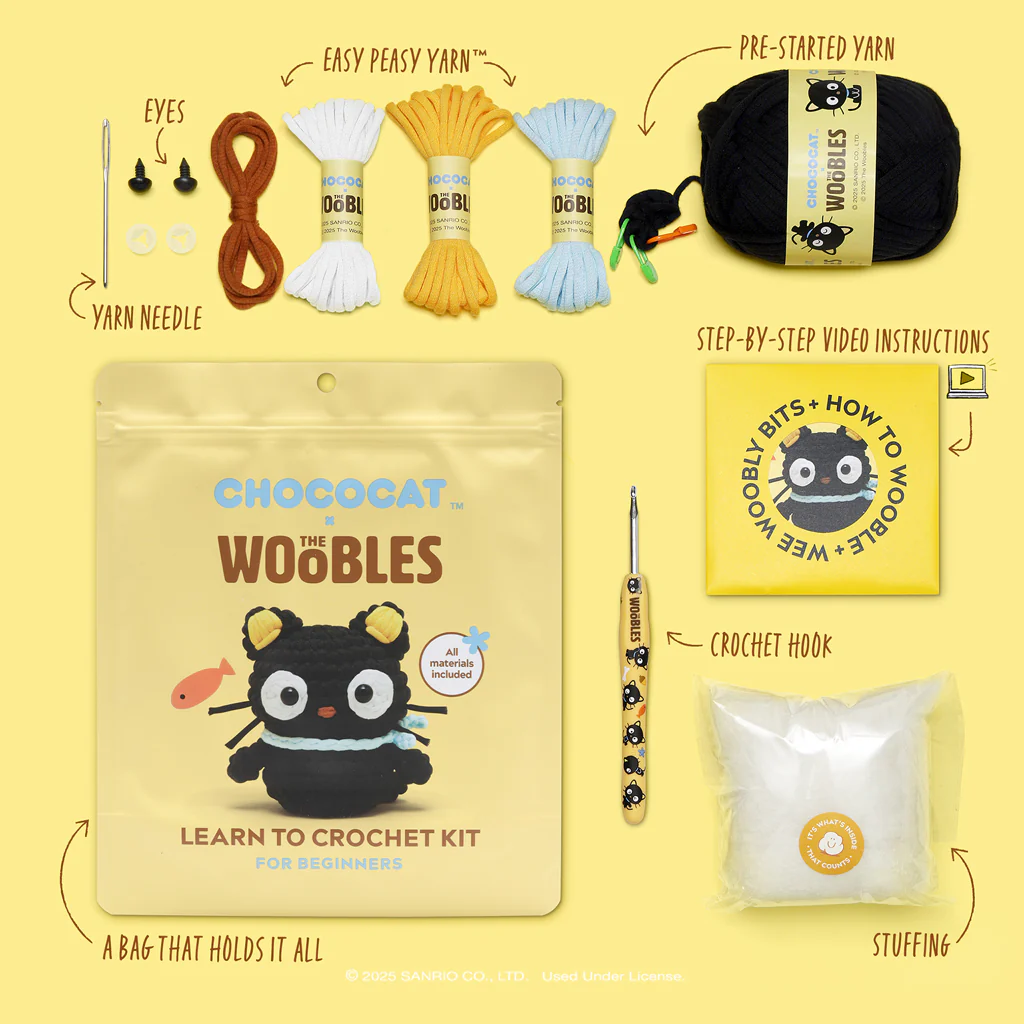 Chococat™ Crochet Kit - Image 5