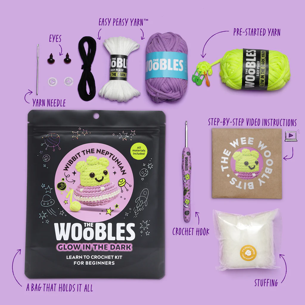 Wibbit the Neptunian Crochet Kit - Image 5